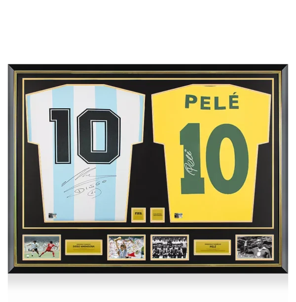 maillots pelé maradona