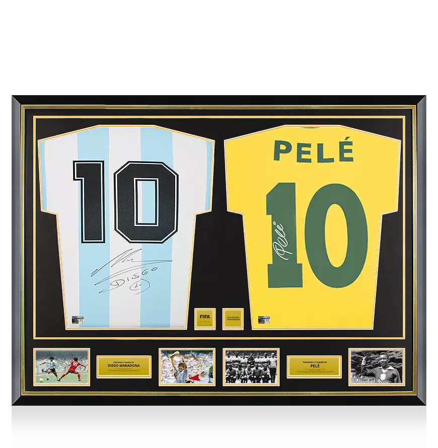 maillots pelé maradona
