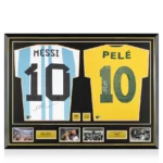 maillots lionel messi et pele nations