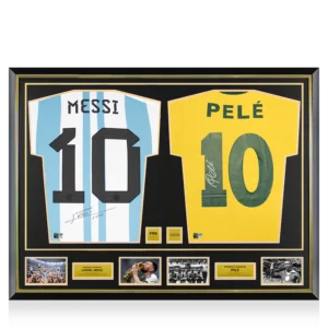 maillots lionel messi et pele nations