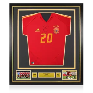 maillots xavi espagne