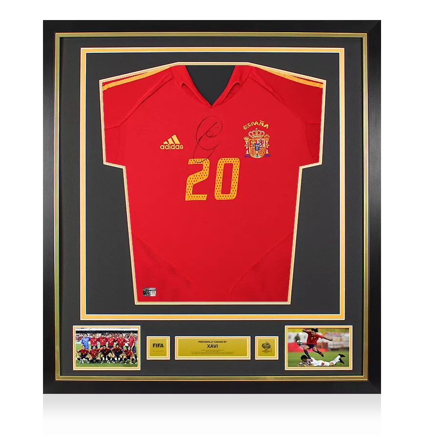 maillots xavi espagne